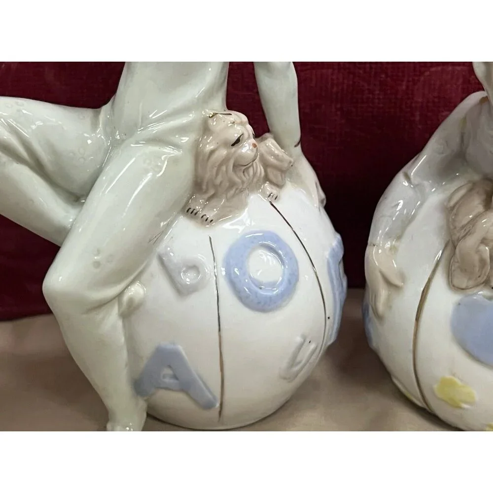 9" AND 7" TALL Nursery Figurines / Circus Collectable - Picture 7 of 16